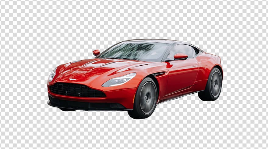 Remove the background of a car photo