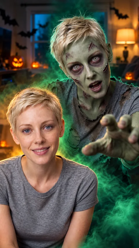 Choose the zombie template