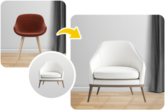 Insert a new object into an image