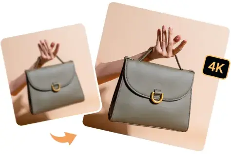 Remove blur from a product photo