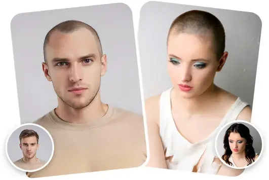 Buzz Cut Filter for men and women