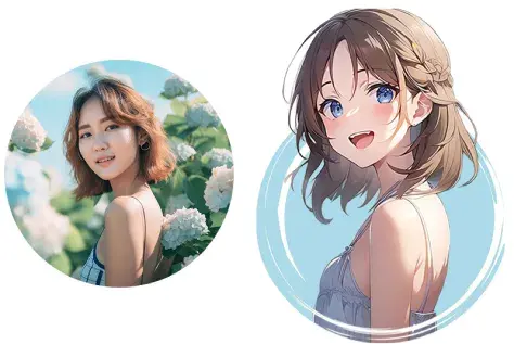 Make a cartoon portrait