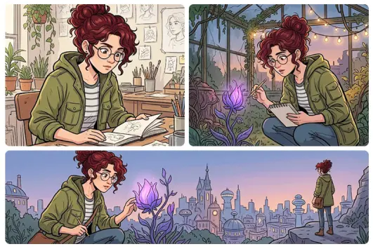 Characters and Visual Stories