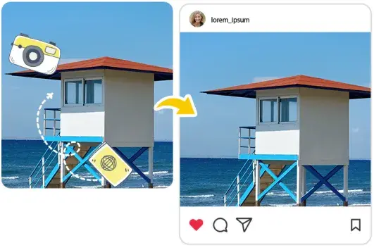 Remove emoji from photo