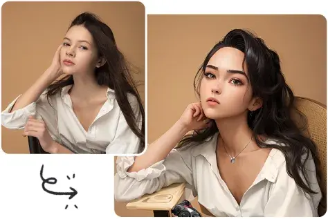 Convert image into PS2 character