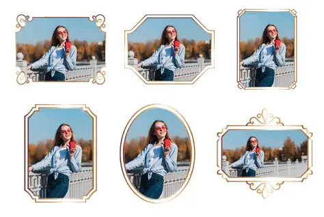 Various frame styles