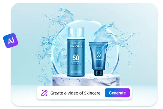 Generate Product Videos Without Shooting