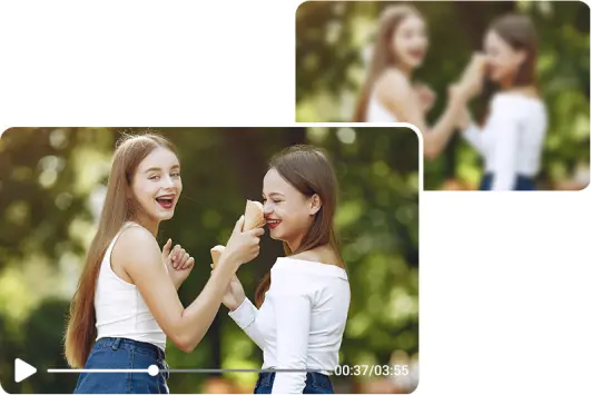 Restore blurred video