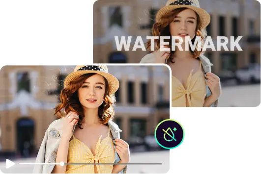 Remove video watermark without blurring