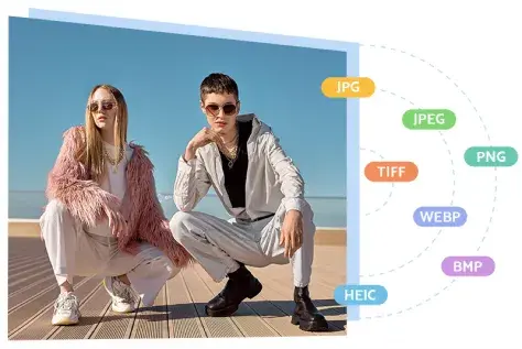Remove watermarks from different types of image files