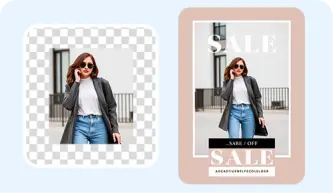 AI image expander for graphic design