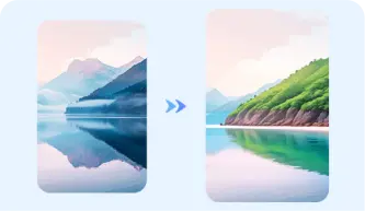 AI replacer for landscape photography