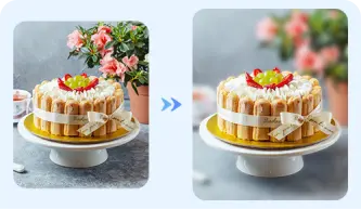 Blur background for product photo