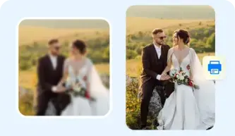 AI photo enhancer for printing