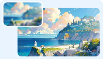 AI photo enhancer for AI-generated images