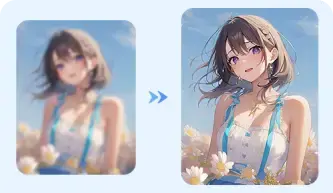 AI photo enhancer for cartoon images