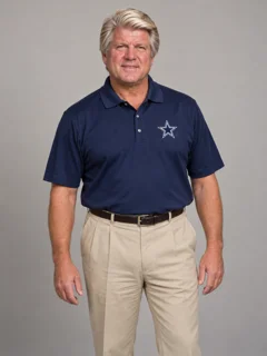 Waist-up reference portrait of Jimmy Johnson